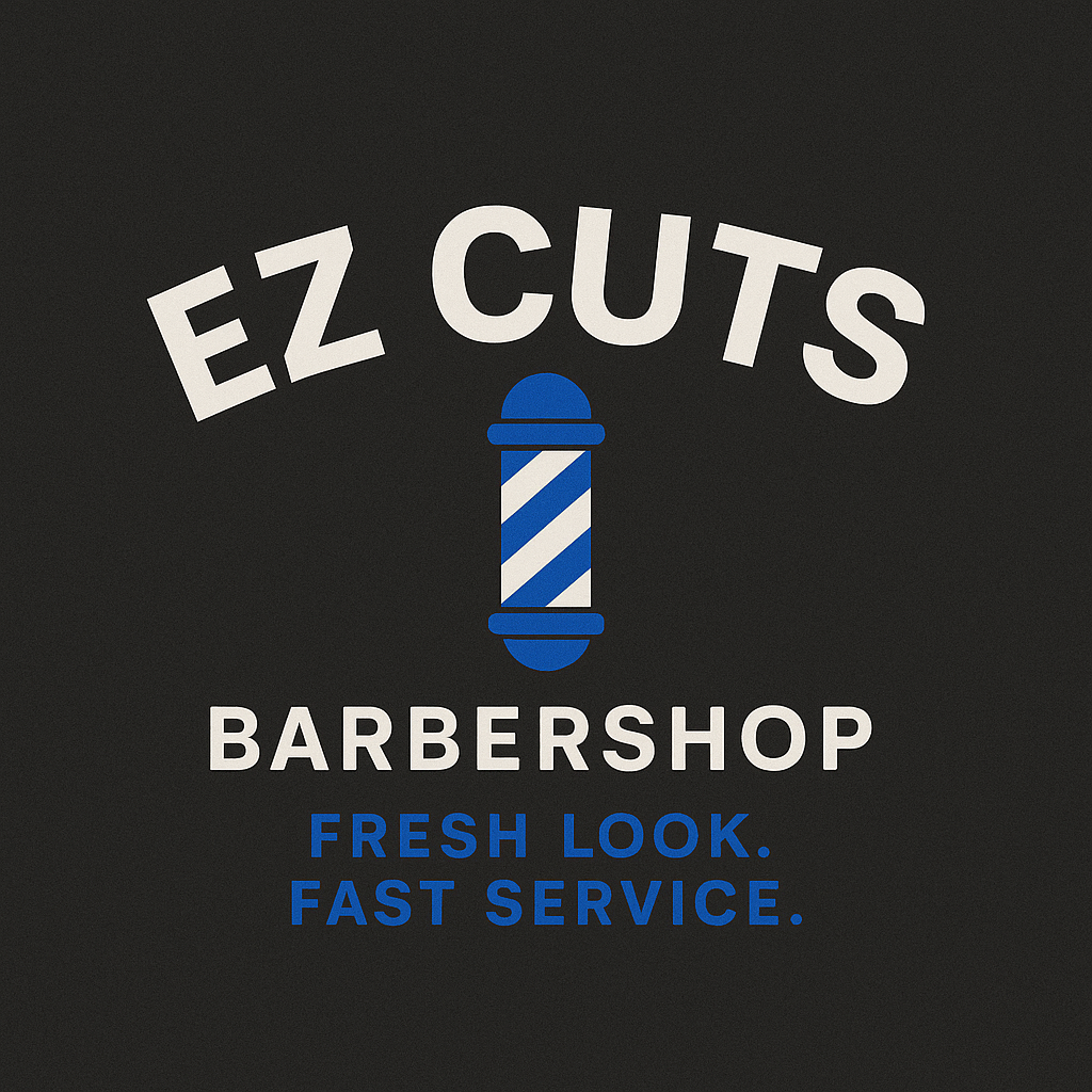 EZ Cuts Barbershop logo